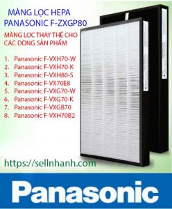 MÀNG LỌC HEPA - PANASONIC F-ZXGP80
